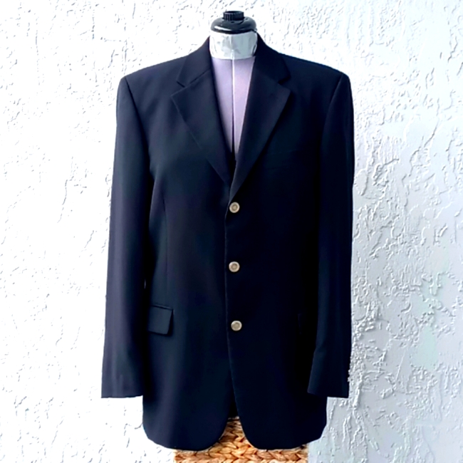 Emanuel Ungaro Men's Luxury Wool Blazer